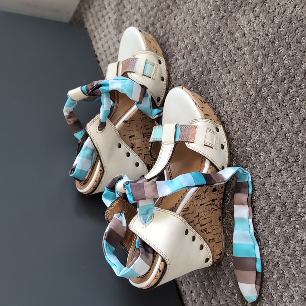 Miss Sixty Wedge Platforms Size 38 (Size 8) - Picture 2 of 5
